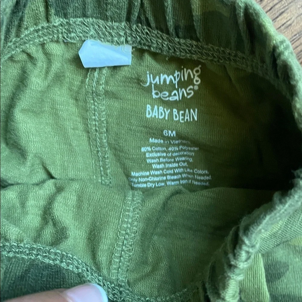 Jumping Beans Olive Camo Kids Set